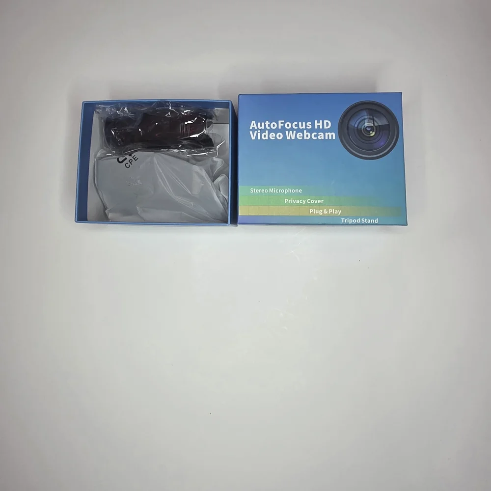 AutoFocus HD Video Webcam - Black